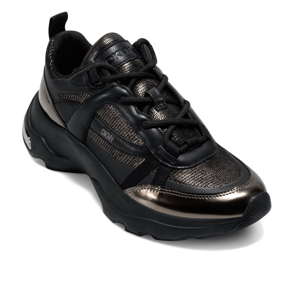 DKNY Juna Lace-Up Sneakers 6.5M NWOT - Picture 3 of 14